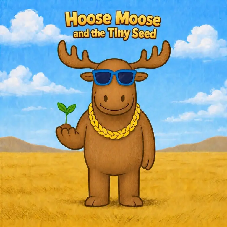 Hoose Moose and the Tiny Seed book cover
